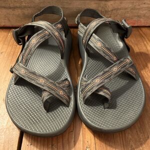 CHACO Men's Z/2 Classic Vibram Performance Sandals Hiking Size 9 Charcoal Gray